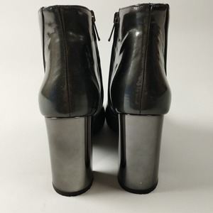 イタリア製 ALBANO レザーシューズ　エナメルショートブーツ