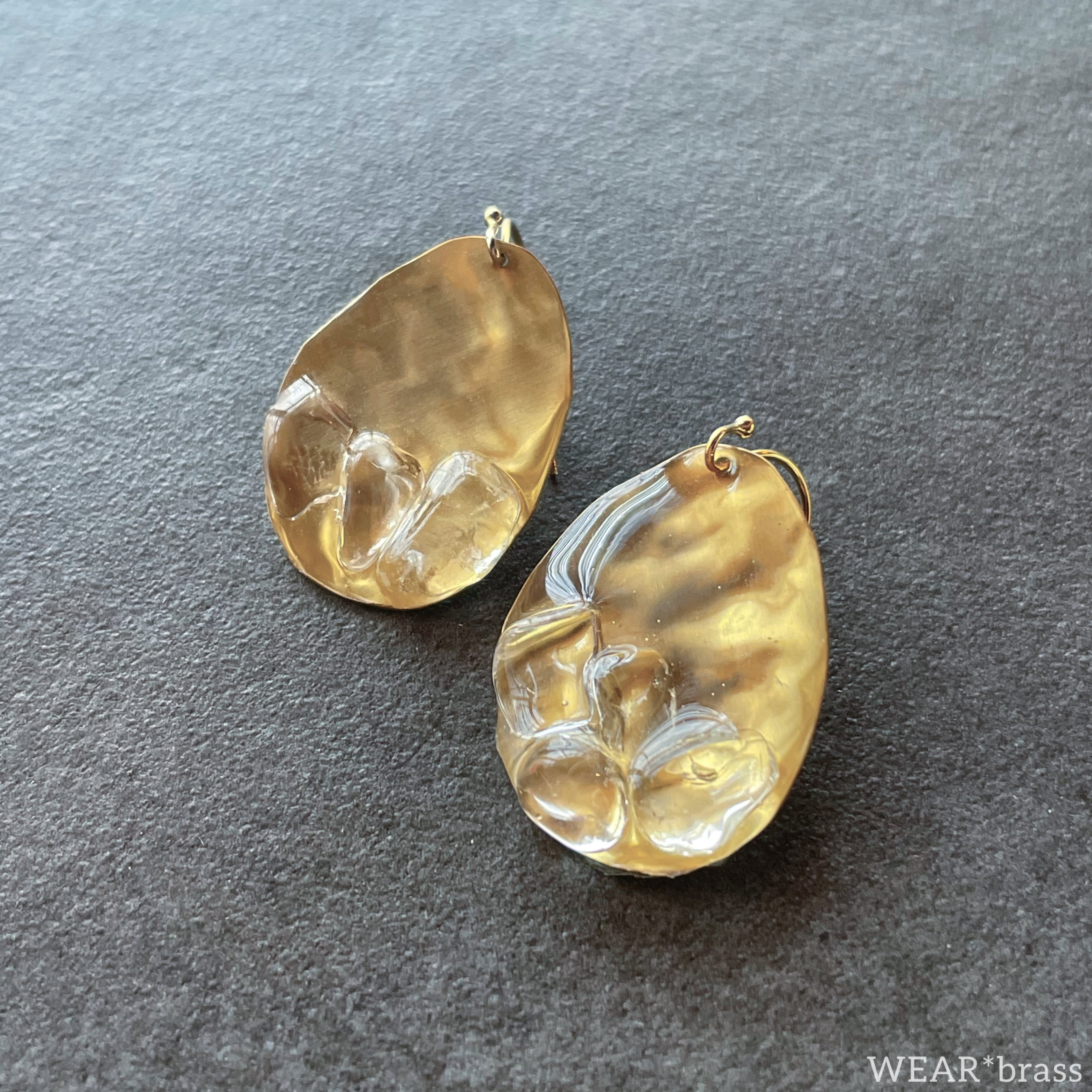 真鍮×満月×ピアスorイヤリング﻿ | WEAR*brass