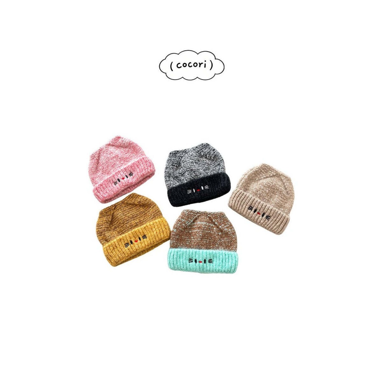 【取寄】cocori ビーニー FREE｜冬服｜韓国子供服