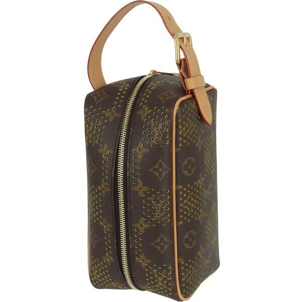 New LOUIS VUITTON ルイヴィトン ロッカー ドップ・キット モノグラム ダミエ パーフォレーション M29165 セカンドバッグ ポーチ 新品