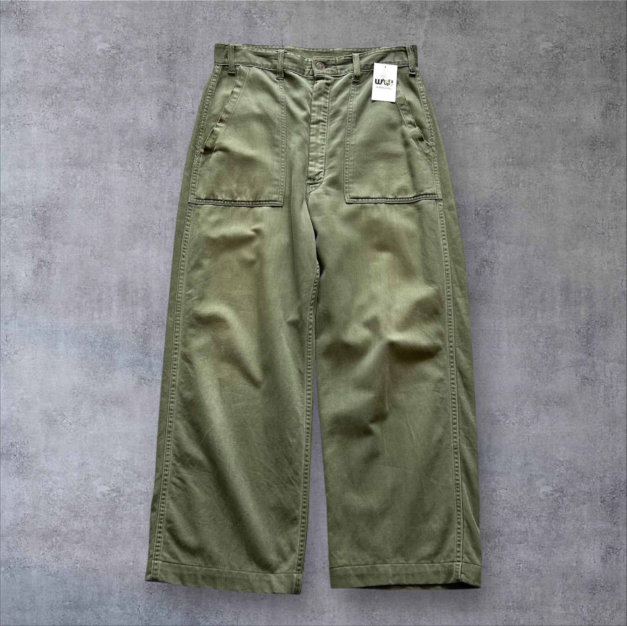 1950s U.S.ARMY "13star" Cotton Baker Pants【高円寺店】