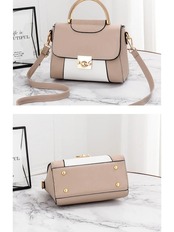 【0278】Bicolor Square Shoulder Hand Bag