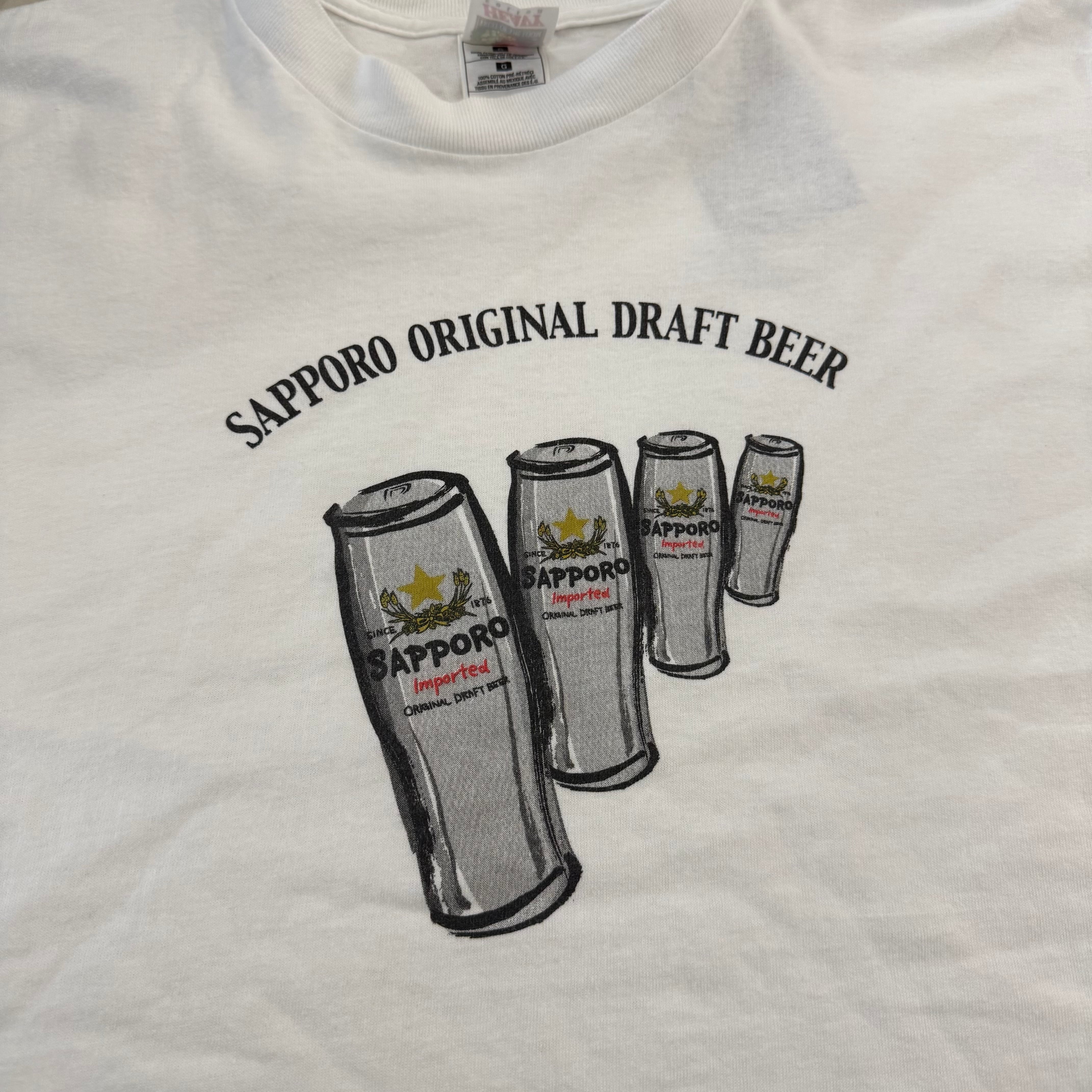 90s SAPPORO BEER T-SHIRT | BerBerJin Yuhodo