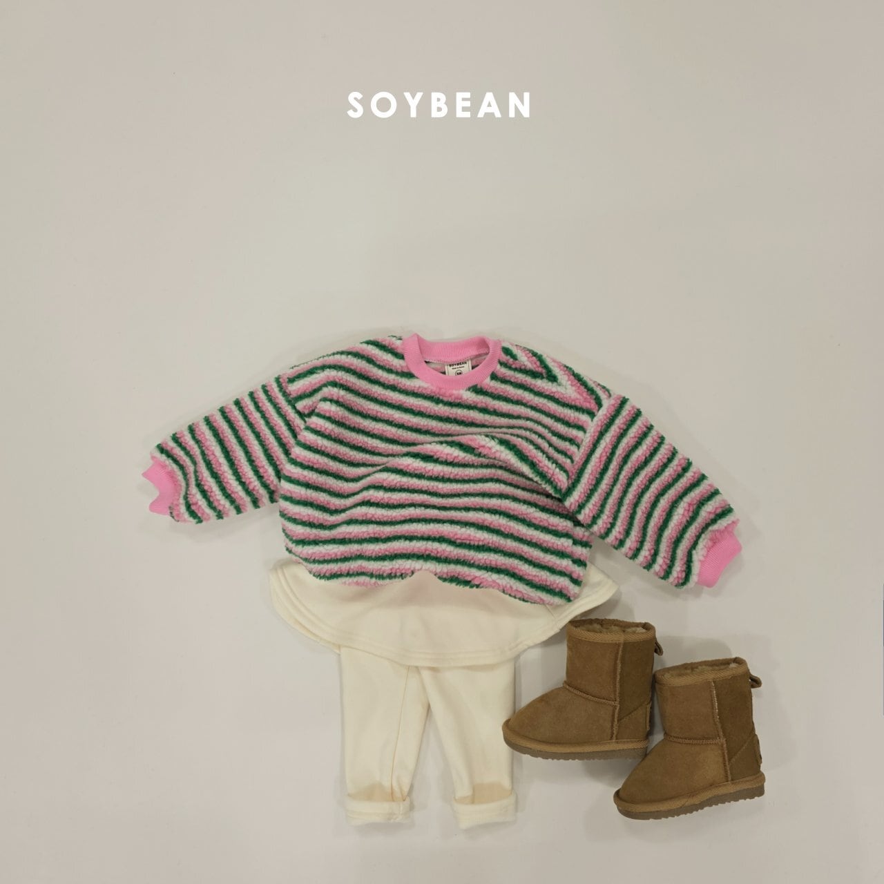 «予約»«ジュニアサイズあり»«soybean» コットンキャンディmtm 4colors
