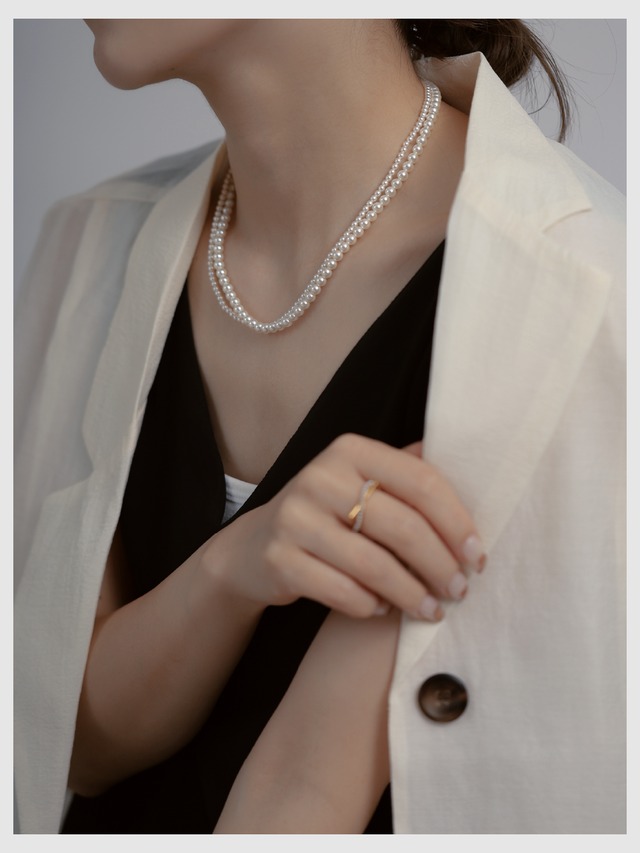 Necklace -Gold-