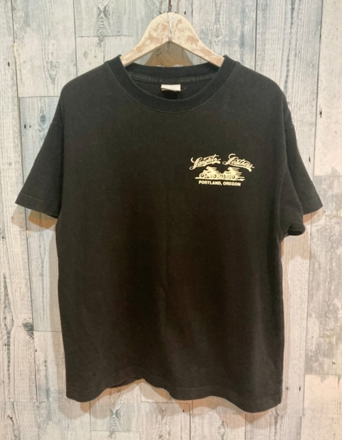 アメリカ製ビンテージLANGLITS LEATHERS ラングリッツレザー Tシャツ 