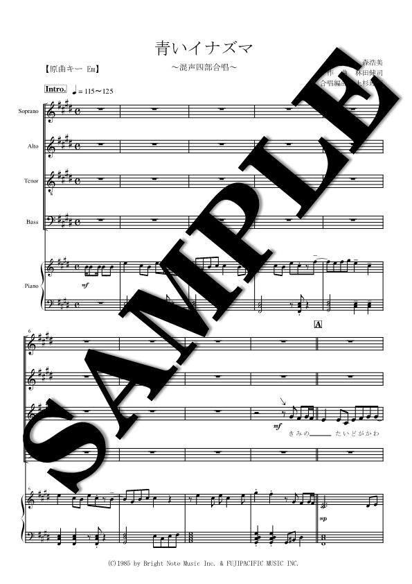 S/楽譜/スマップ/SMAP/EL/FD付き/エレクトーン/青いイナズマ S/楽譜/スマップ/SMAP/EL/FD付き/エレクトーン/青いイナズマ