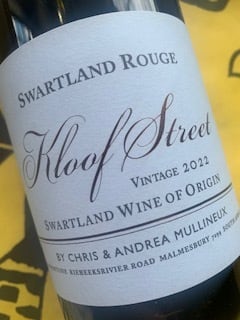 クルーフ・ストリート スワートランド ルージュ　2022　マリヌー　赤ワイン