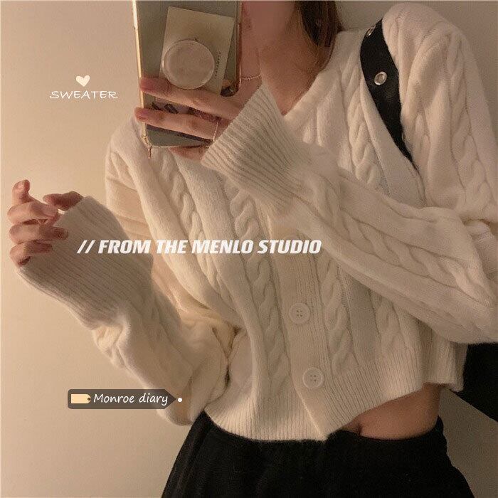 ルーズカーディガンセーター レディーススプリングトップス ショートコート ロング 春物 モンロー65943309951