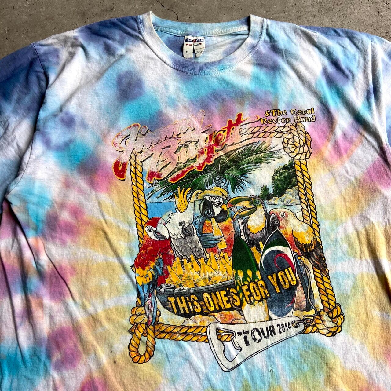 90年代 GIANT Jimmy Buffett ジミー バフェット 両面プリント バンドTシャツ バンT USA製 メンズXL ヴィンテージ /eaa354588eaa354588取扱店