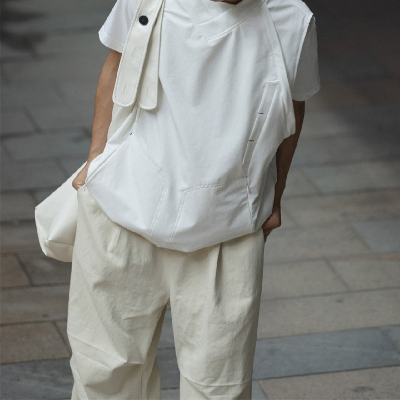 2WAYデザインモードアウトドア調スウェット　978