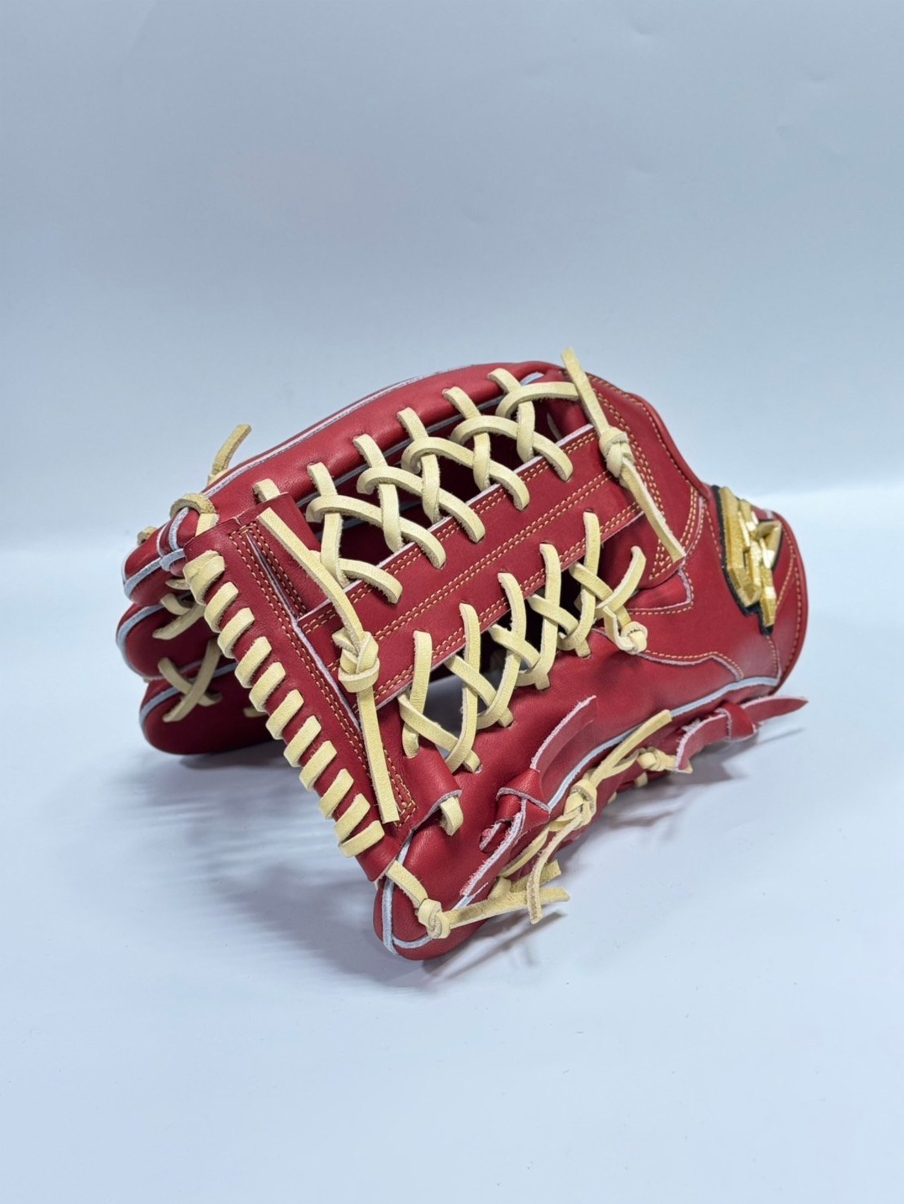 GS-ゴリラスポーツ　スーパーヘラクレス　硬式モデル　左投げ用　STボルドーブラウン×キャメル・画像4