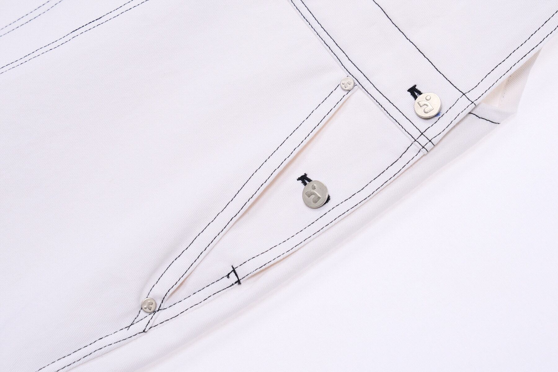 rest & recreation] RR COTTON OVERALLS - WHITE 正規韓国