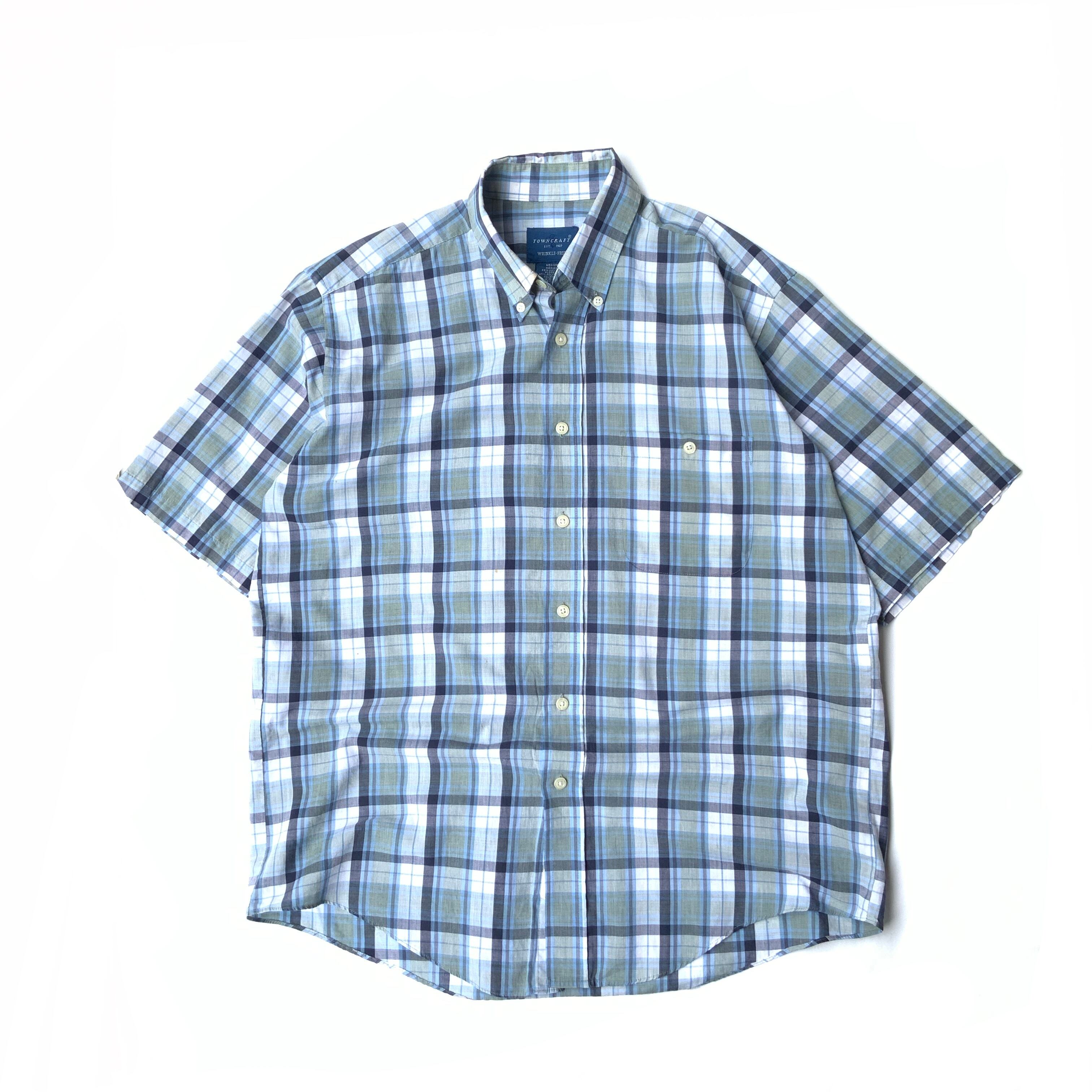 TOWN CRAFT “B/D Check Shirts” Early00s タウンクラフト | SUMMER