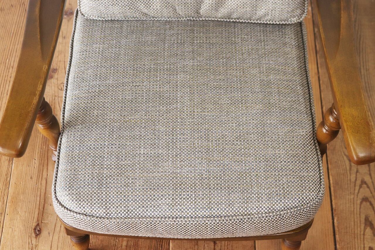 飛騨産業 キツツキ 穂高 オーク材 アーム 1Pソファ 1人掛け ラウンジ