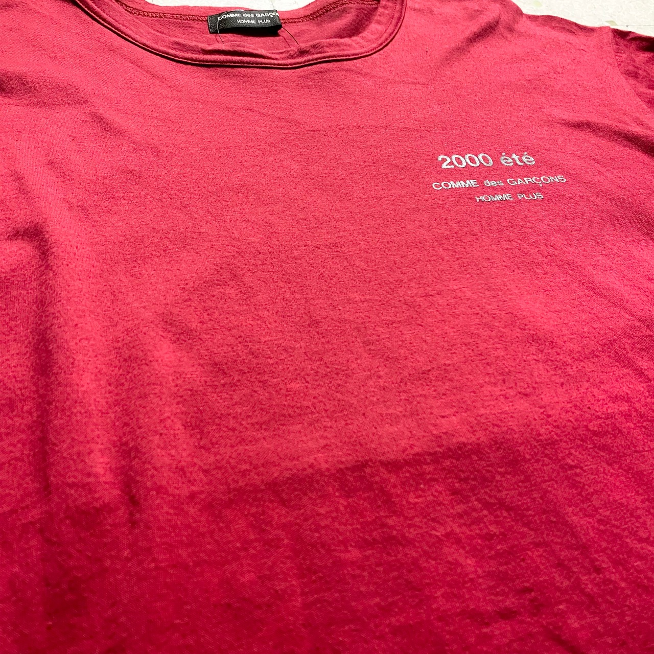 AD1999 COMME des GARCONS HOMME PLUS logo tee