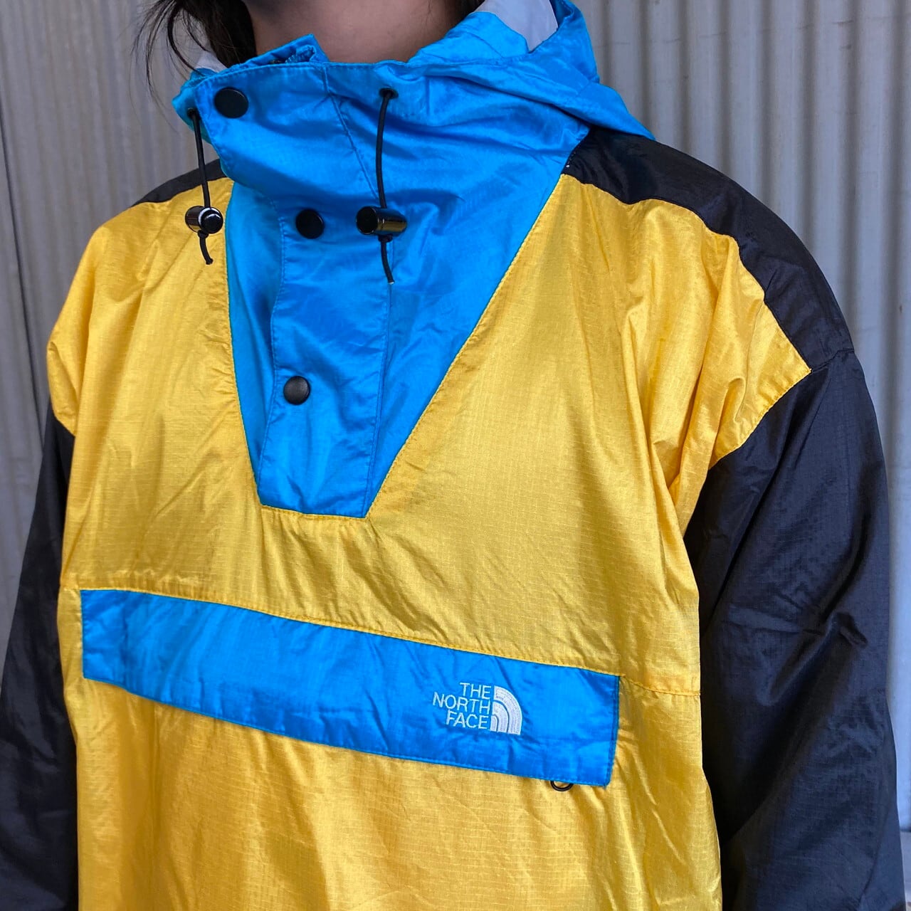 ノースフェイス 90s 日本企画 SKIWEAR ナイロン アノラック レア