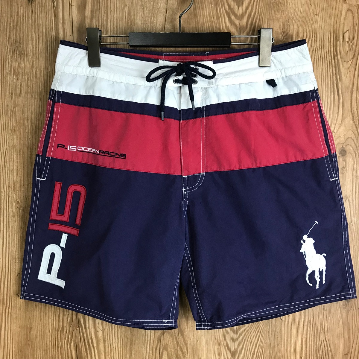 Polo Ralph Lauren ポロ ラルフローレン トリコロール パターン スイム 