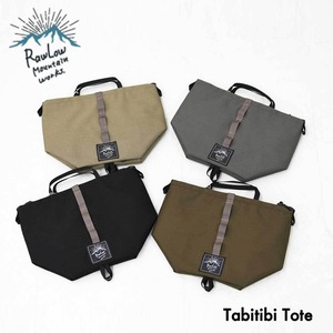 Rawlow mountain works [ロウロウ マウンテン ワークス] Tabitibi Tote [tabitibi] ミニポーチ・ミニショルダー・サコッシュ・ポシェット・収納ケース・コンパクト・ストレージサック・軽量・小物入れ・MEN'S/ LADY'S [2025AW]