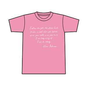 夢の行方 Tシャツ Sサイズ (ピンク)