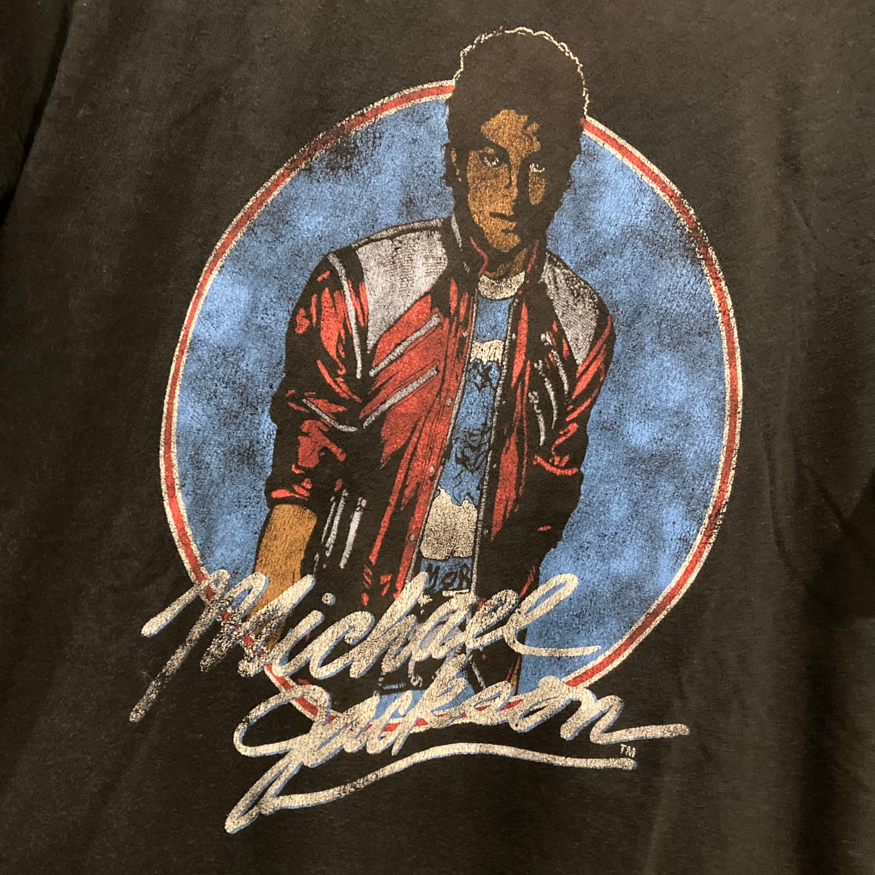 マイケルジャクソン　Tシャツ　バンドT MJ バンT 黒