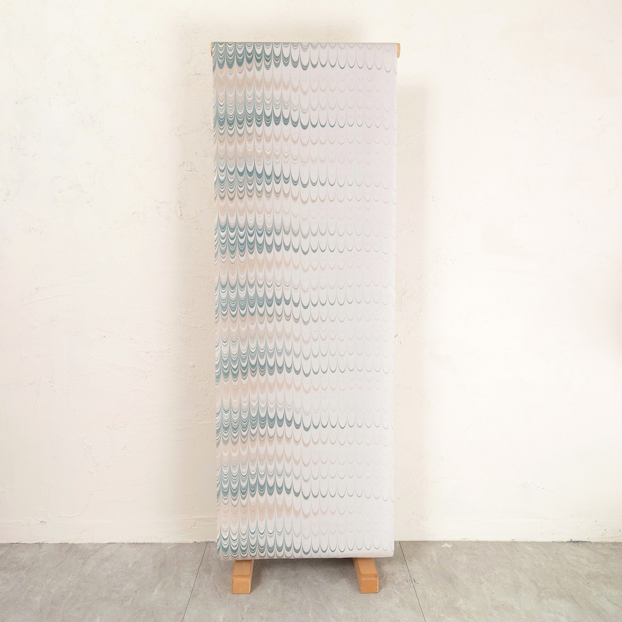 「円やかな、白檀の香り」ピーコック柄〜セオアルファ 浴衣・夏着物・単衣