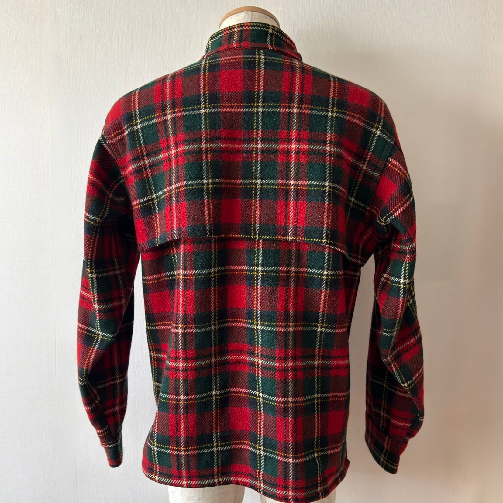 JOHNSON WOOLEN MILLS 60s タータンチェック ウール マッキーノ