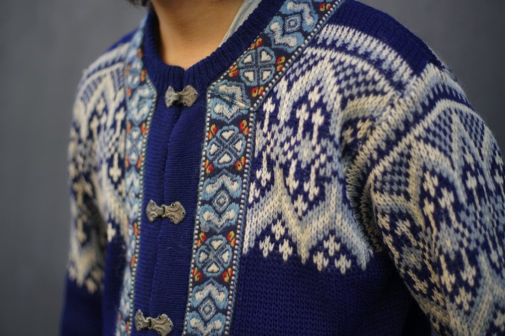 Nordstrikk - Made In Norway] Vintage Nordic Cardigan [1970s-] Vintage  Nordic Sweater | beruf