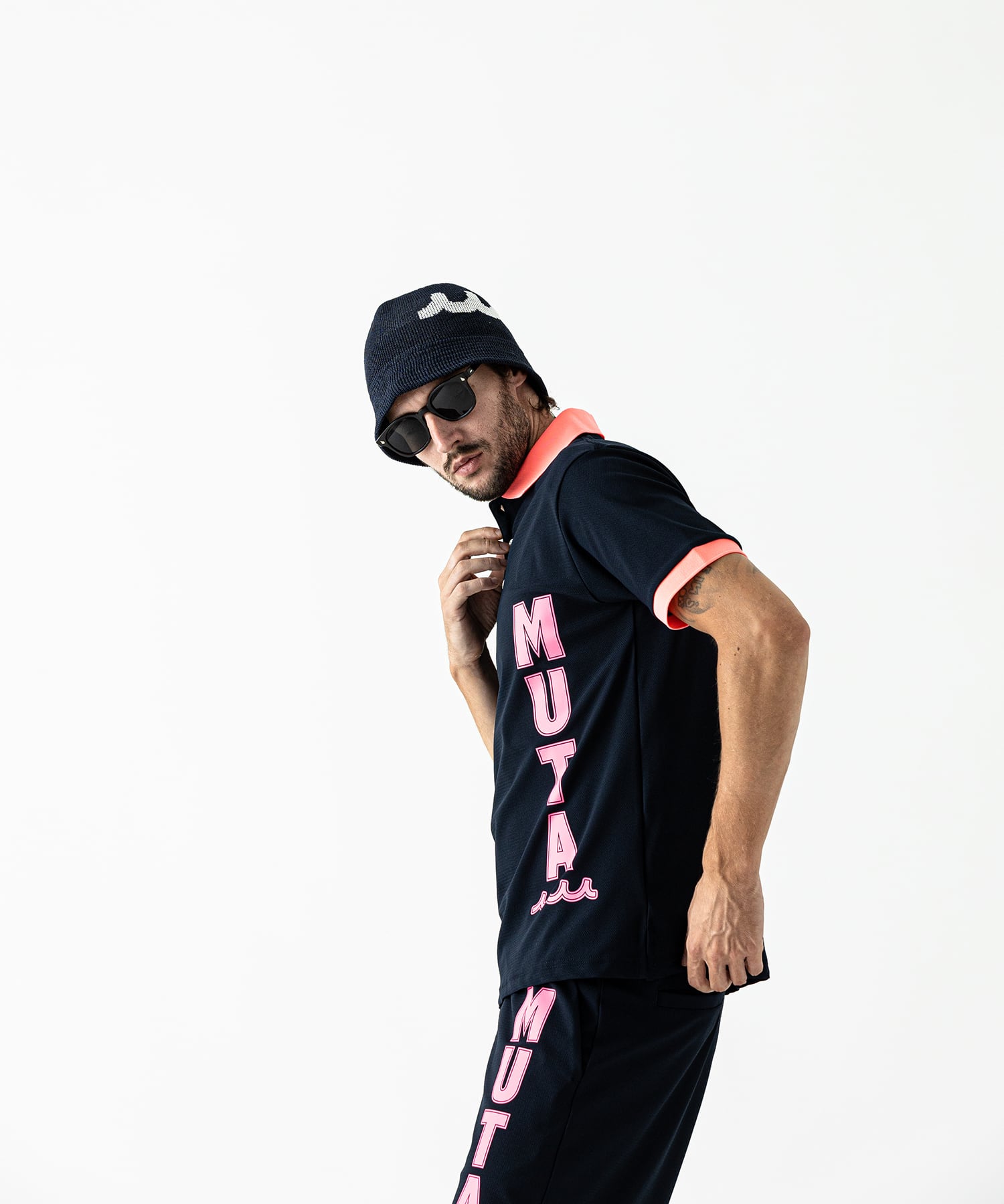muta MARINE × ACANTHUS メッシュ ポロシャツ | ACANTHUS ONLINE STORE