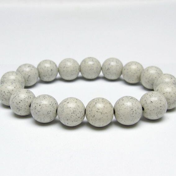 北投石 ブレスレット 12mm 一点物 メール便可 111-50164