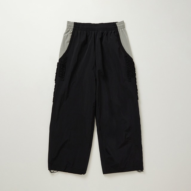 Nylon Ruffle Pants