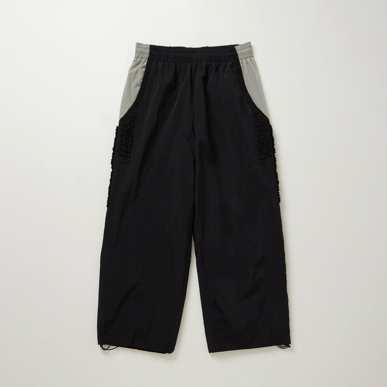 Nylon Ruffle Pants