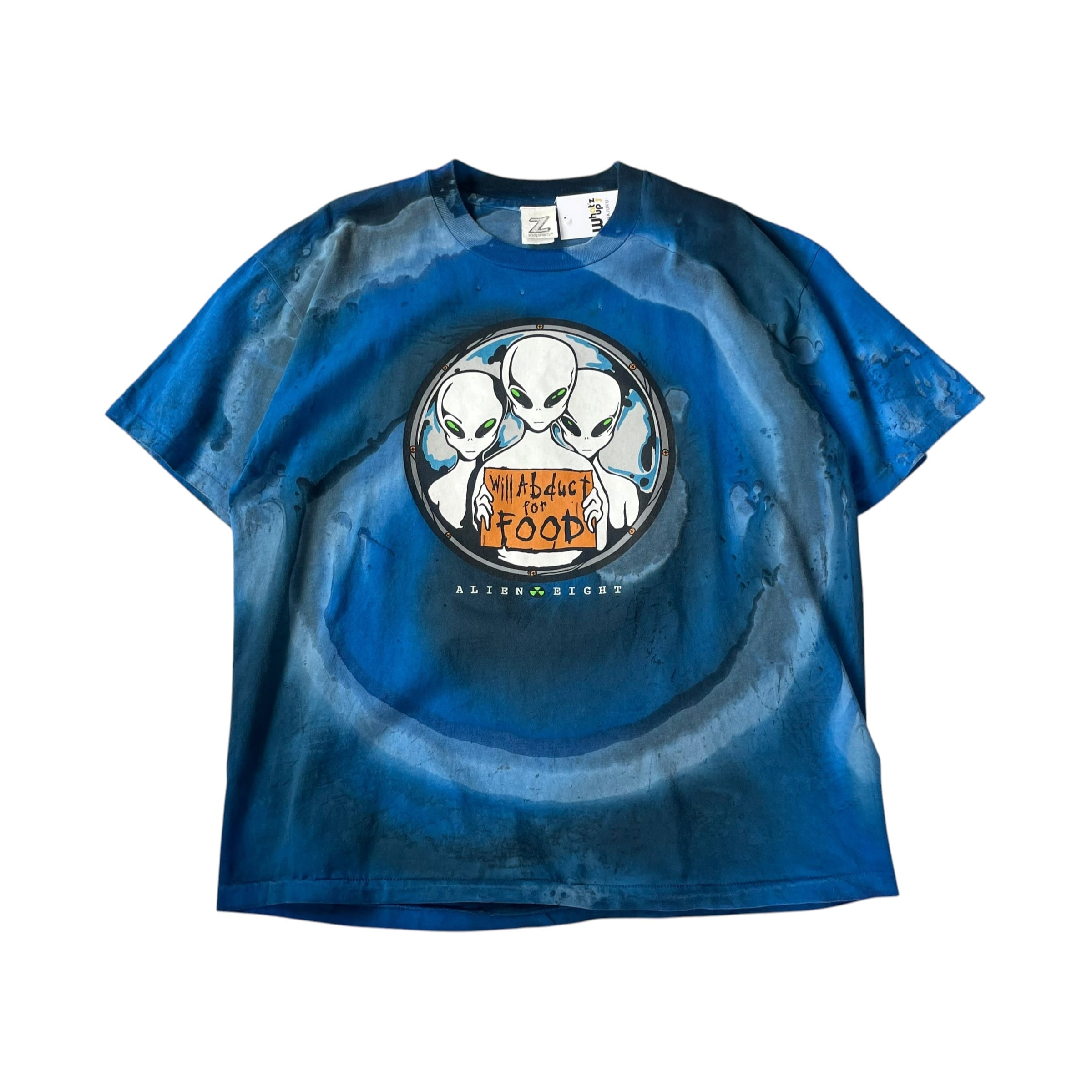 1990s Z-SCREEN PRINT ALIEN T-shirt | What'z up