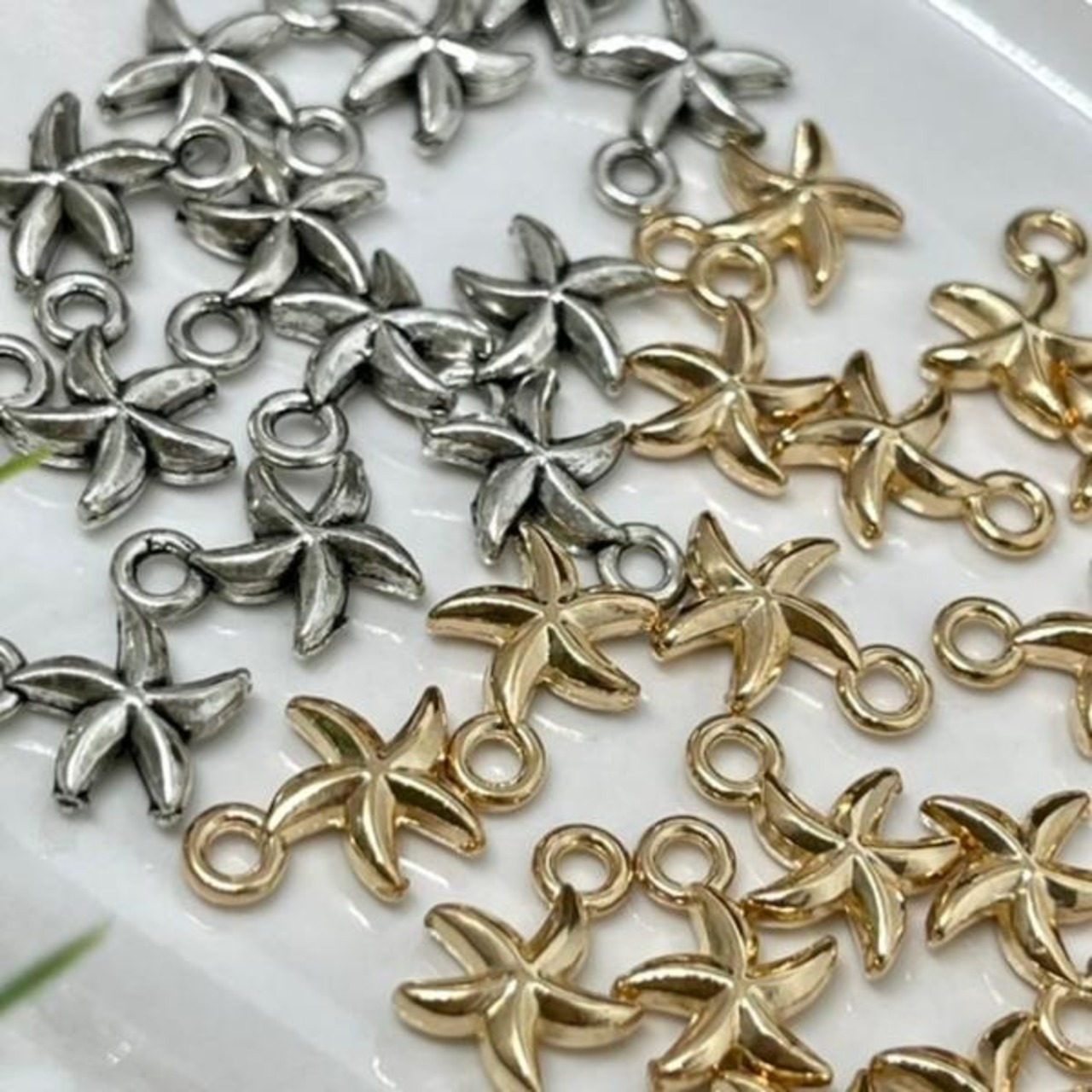 【2個】ミニミニスターフィッシュチャーム/ヒトデ