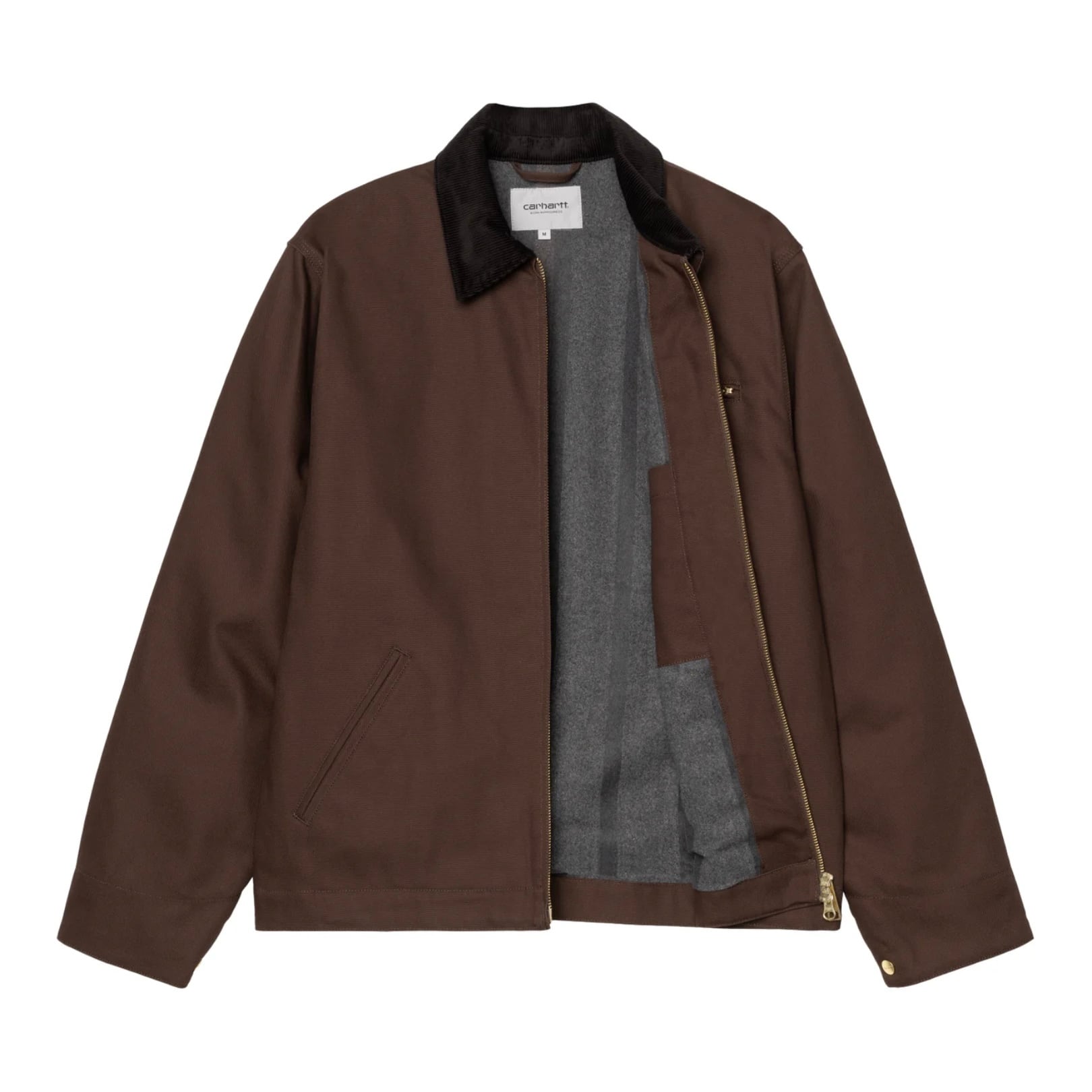 【新品】Carhartt デトロイトジャケットTobacco/Black XL Carhartt WIP - DETROIT JACKET - TOBACCO/BLACK – JAKS GARAGE