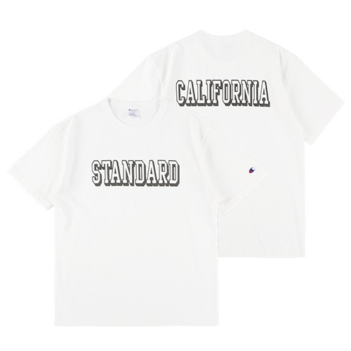 STANDARD CALIFORNIAスタンダードカリフォルニア×チャンピオン Champion for SD Exclusive T1011 Tシャツ ホワイト