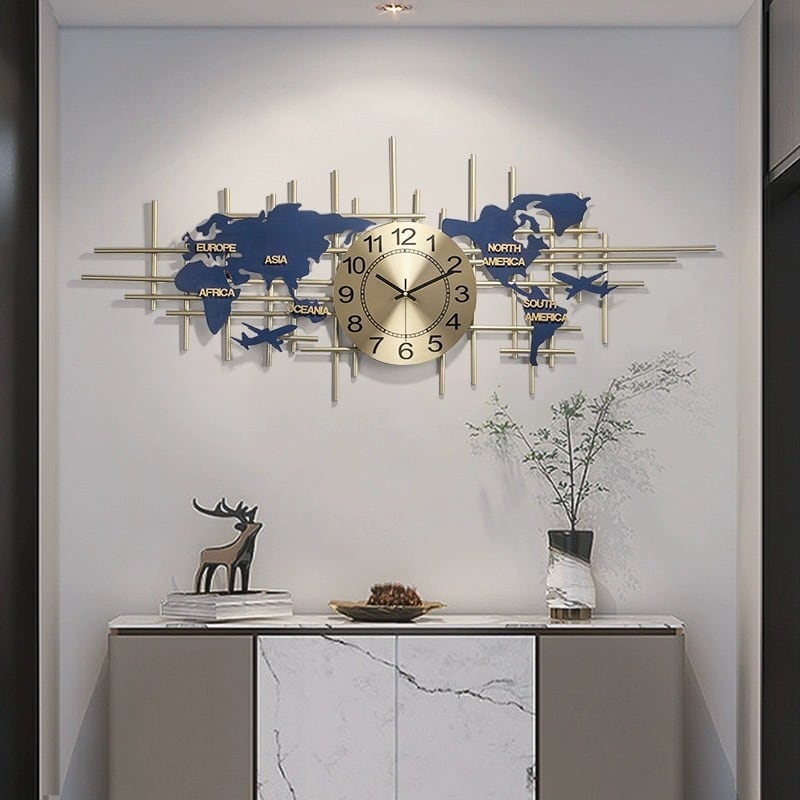 掛け時計 壁掛け時計 60cm モダン ミニマリスト 大きな 時計 静音 時計