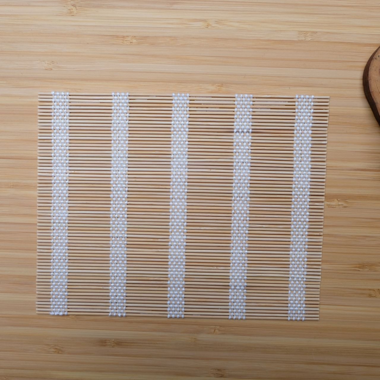 【菓子敷すだれ】太縞 15×19㎝