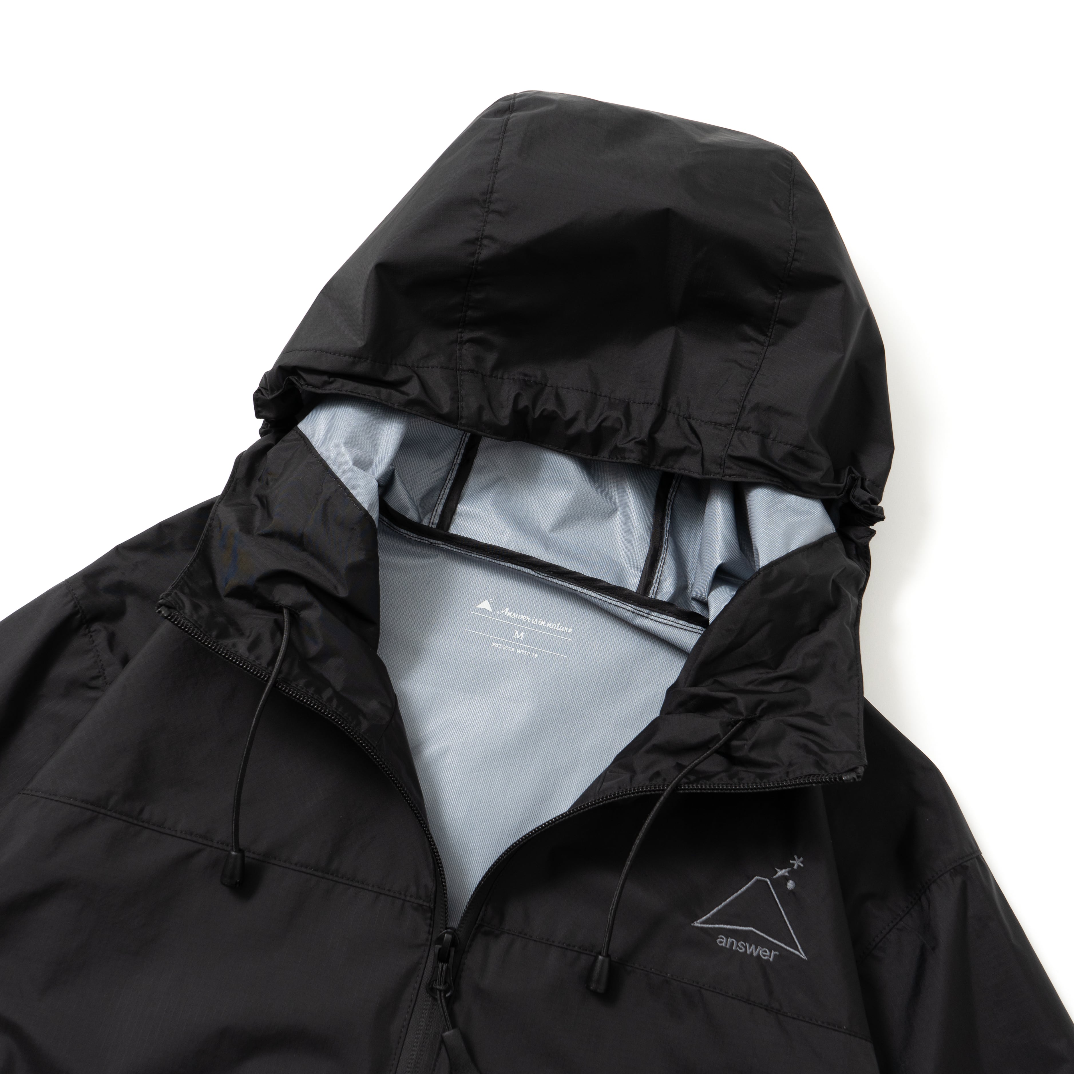 ANSWER* 3LAYER MOUNTAIN JACKET BLACK | What's up?