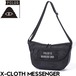 メッセンジャーバッグ ショルダーバッグ POLeR ポーラー X-CLOTH MESSENGER 241MCV0421 BLK 日本代理店正規品