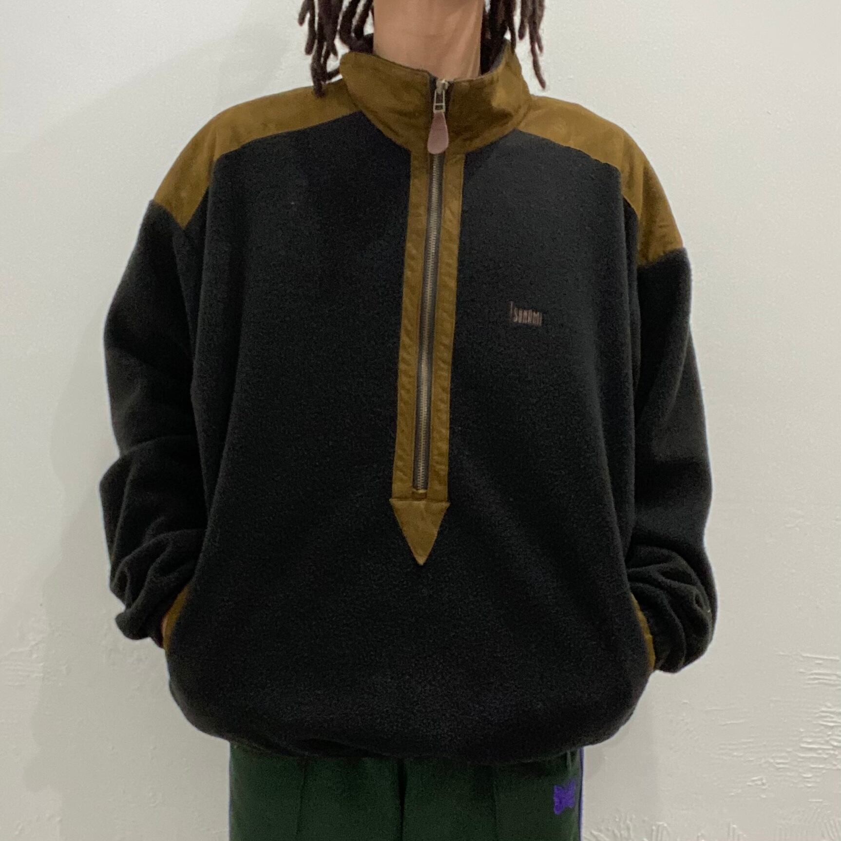 HALF ZIP DESIGN FLEECE