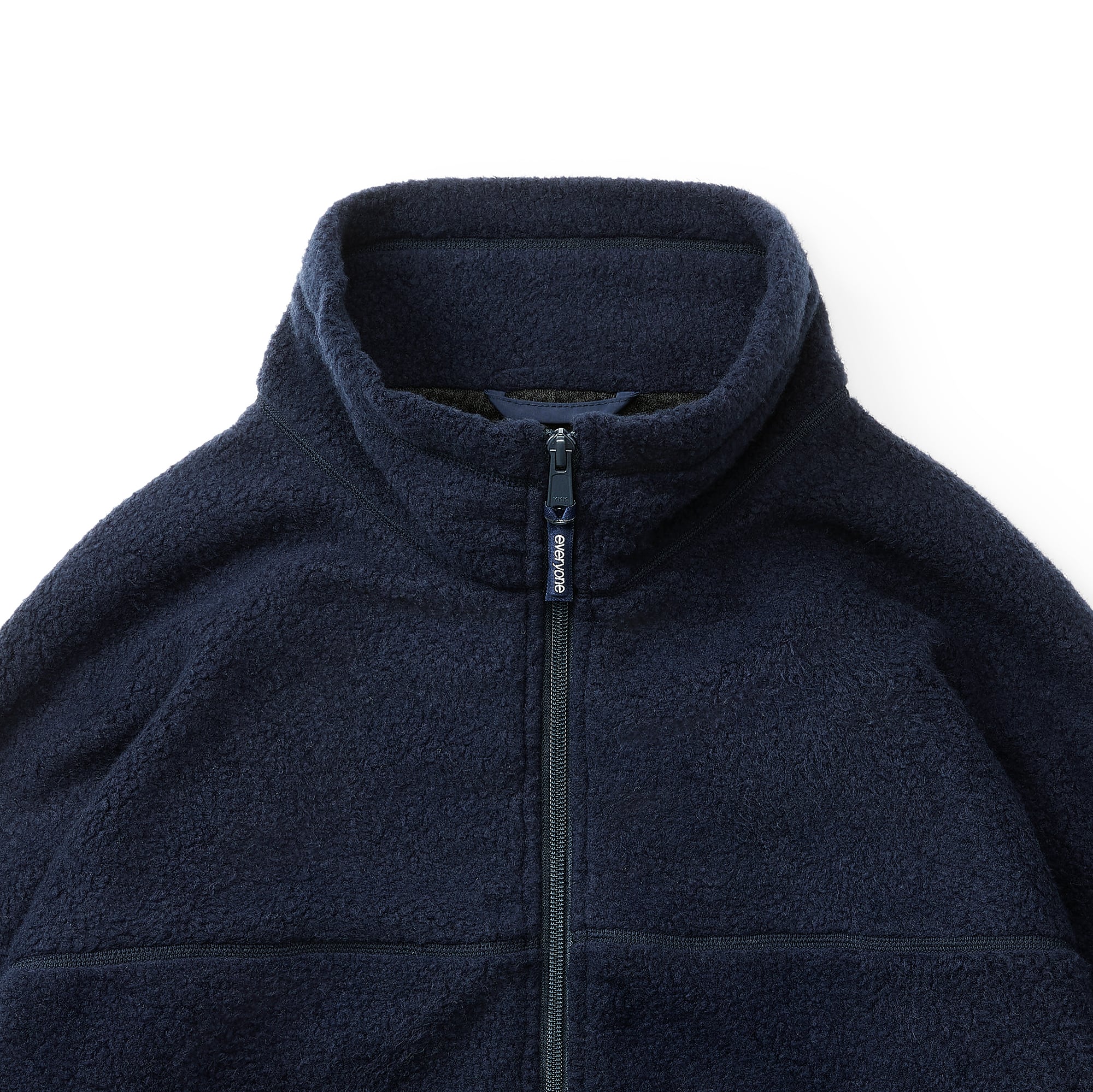 everyone boa fleece jacket (NAVY) | everyone