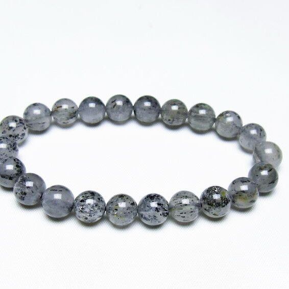 バイオタイトインクォーツ ブレスレット 9mm 一点物 メール便可 [M便 1/10] 111-48152