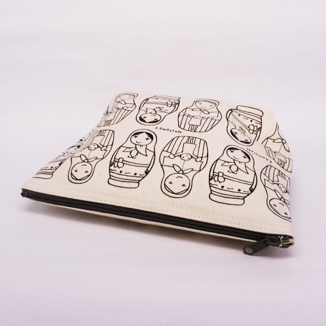 木の香オリジナル】マトリョーシカ ポーチ | GINZA HAKKO 木の香