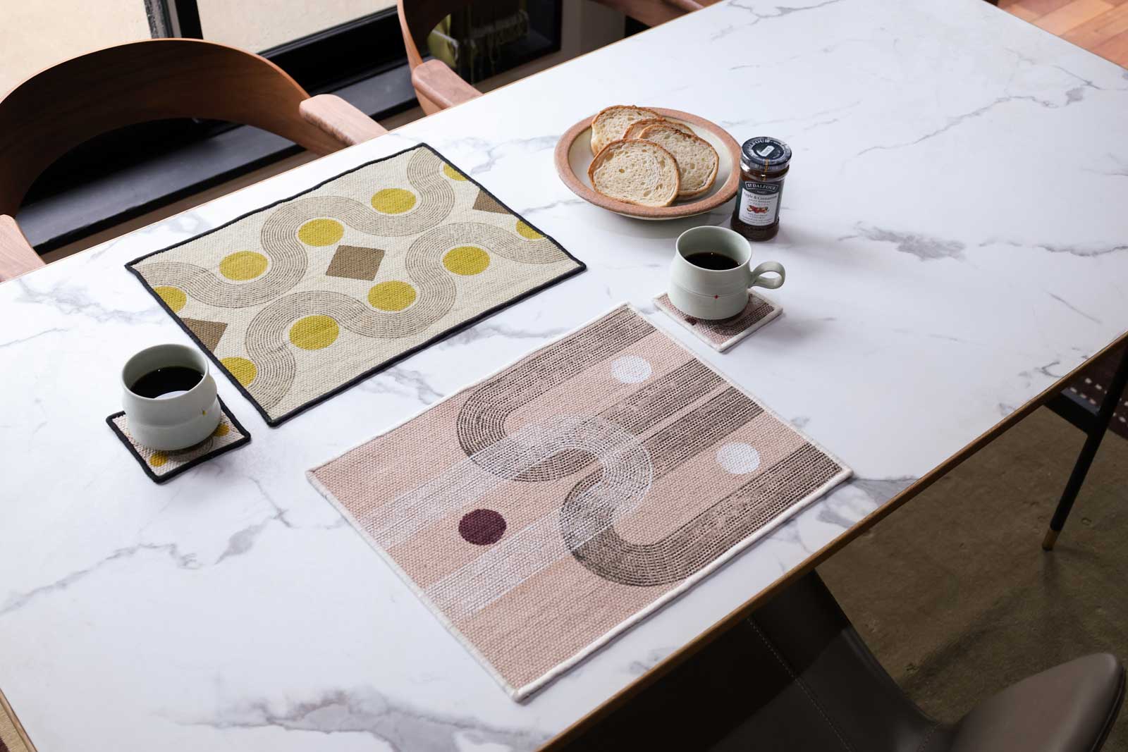 プレイスマット a.depeche mon chemin lunchon アデペシュ