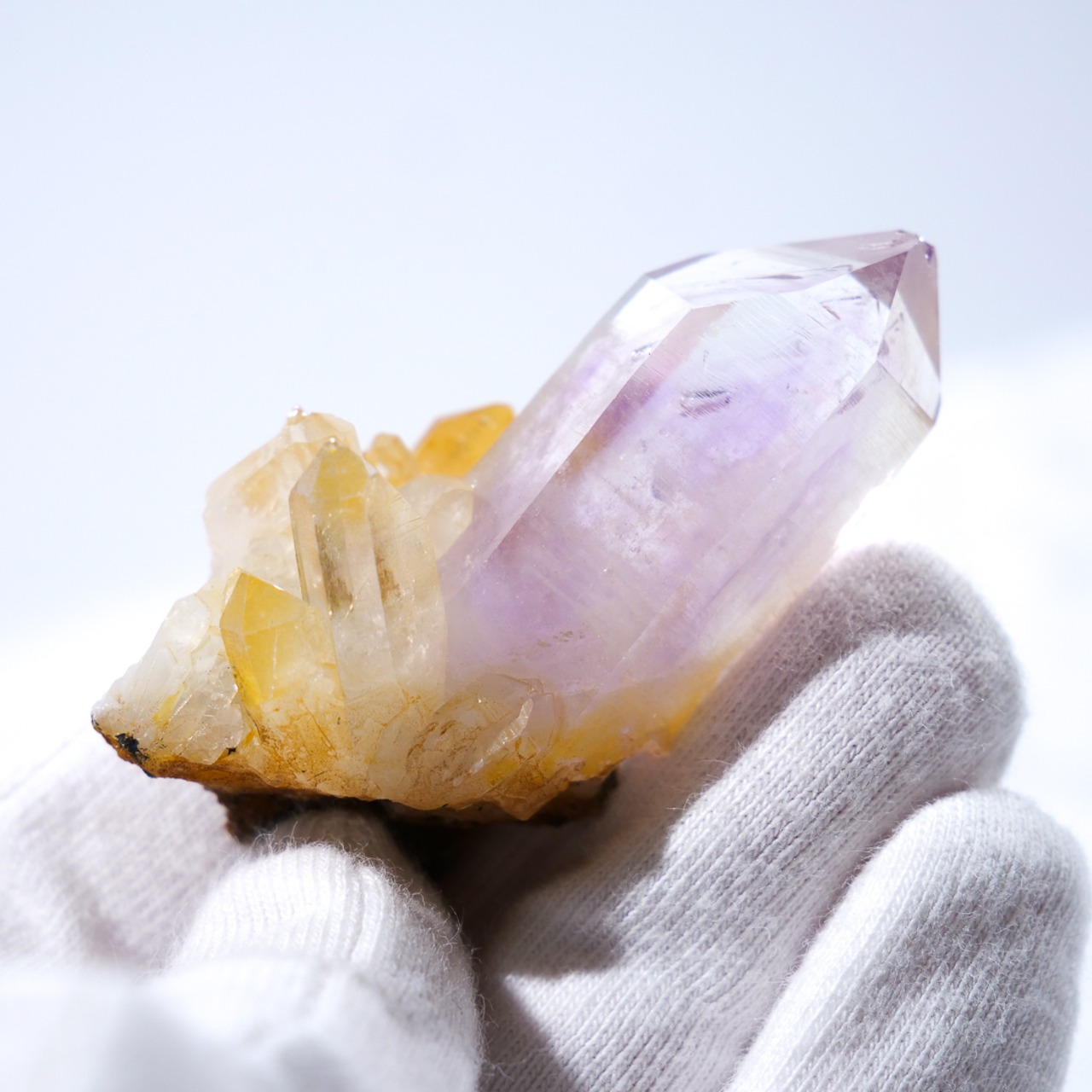 ブランドバーグ ゴボボセブ アメシスト アメジスト / 原石 標本【D_1】水入