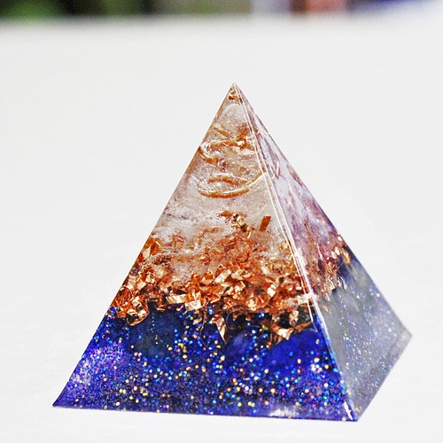 ミニピラミッド型オルゴナイト ラピスラズリ