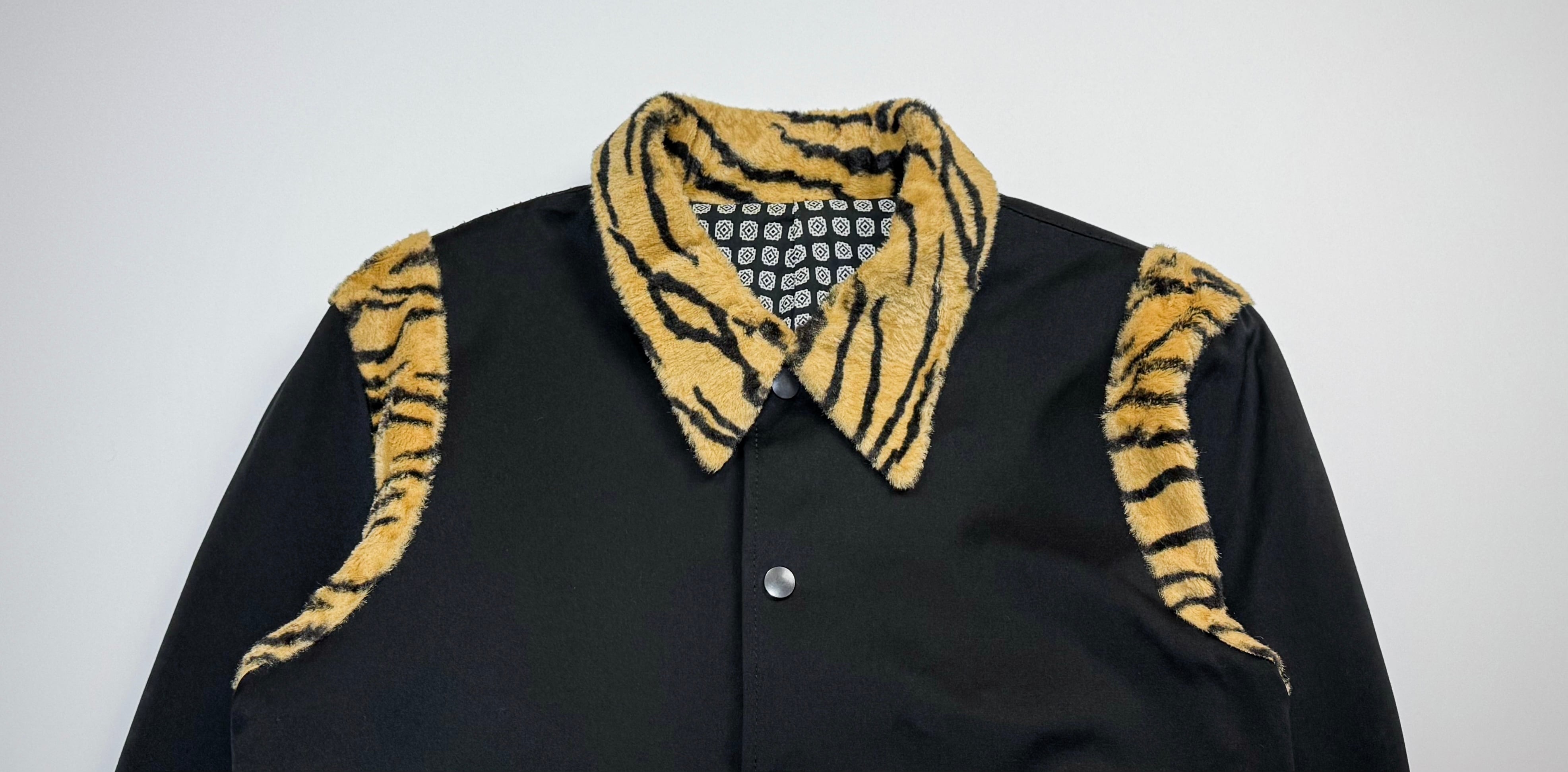 2004 S/S NUMBER (N)INE TIGER PANEL VARSITY JACKET (SIZE 3) | Daily