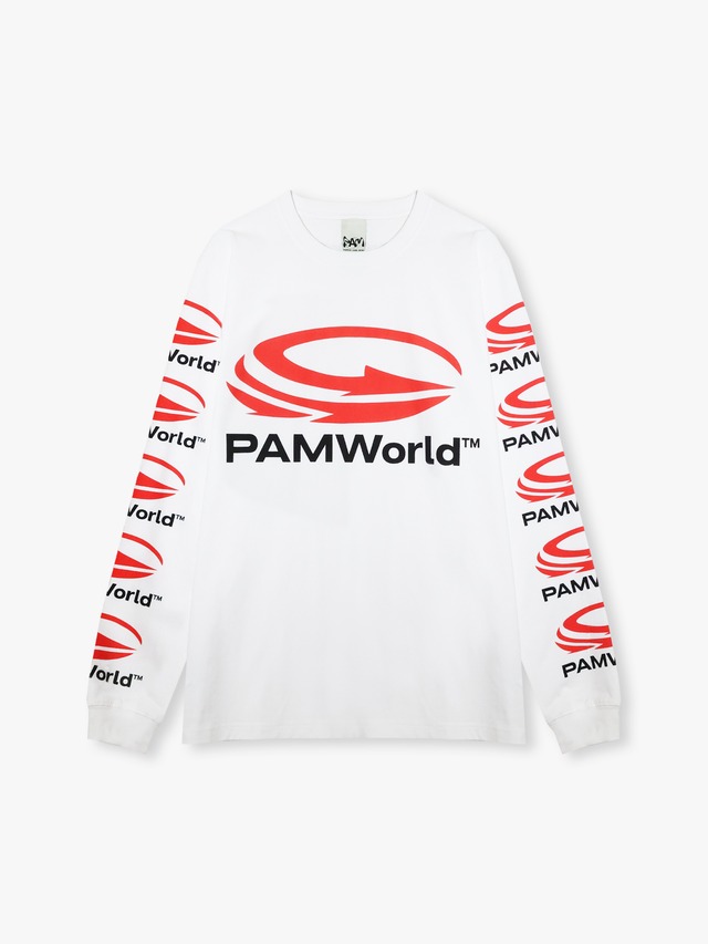 P.A.M. / PERKS AND MINI |  PWPWPWPW LS TEE (WHITE)