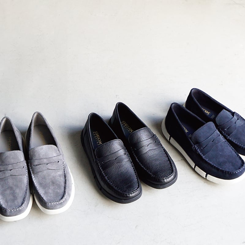 SALE30％OFF！】【Men】GEOX ジェオックス レザーローファー U ADACTER